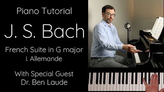 Download lagu ベン・ラウデがバッハのフランス組曲第5番ト長調第1番アルマンドを教える mp3
