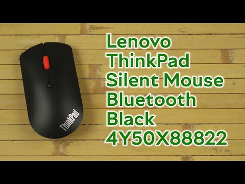 Lenovo | „ThinkPad“ tyli „Bluetooth“ pelė | Belaidė | „Bluetooth 5.0“ | Juoda | 1 metai(-ų) video
