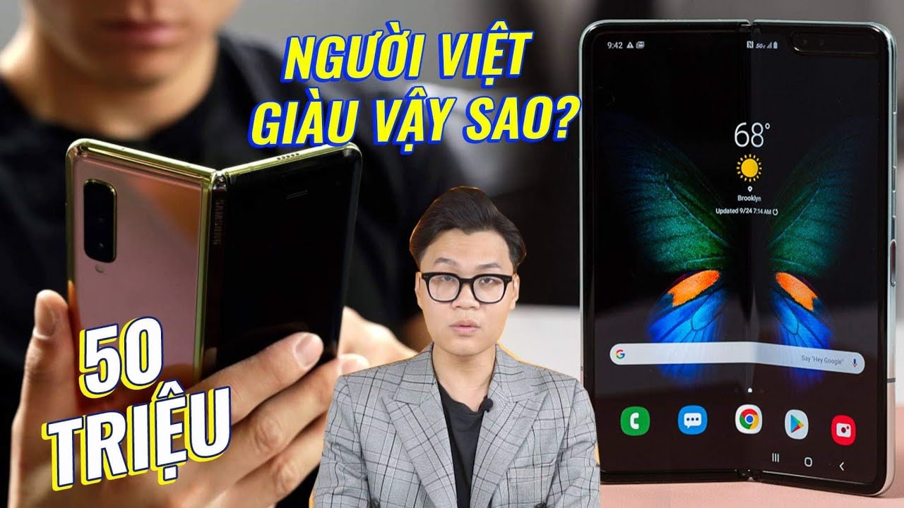 Samsung chọn VN để bán Galaxy Fold: Người Việt giàu vậy sao ?