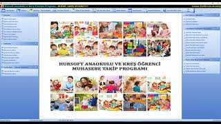 ANAOKULU KREŞ PROGRAMI - RAPORLAR VE DÖKÜMLER