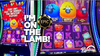 Fast tapping every denom on Rich Little Lambs for the impatient player!