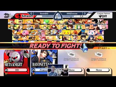 Sm4sh@Mines 56 - Ronin|DD (Meta Knight) Vs. RRS|Zranzax (Bayonetta, Kirby) - Losers Semifinals