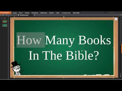 How Many Books In The Bible