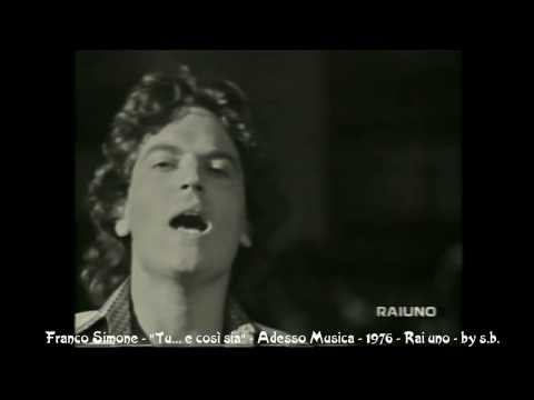 Franco Simone - TU... E COSI' SIA - 1976
