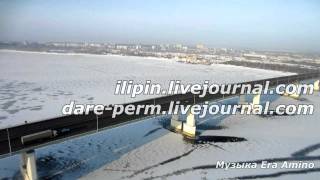 preview picture of video 'Полет над Красавинским мостом'