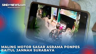 Maling Motor Sasar Asrama Ponpes Baitul Jannah Sur...