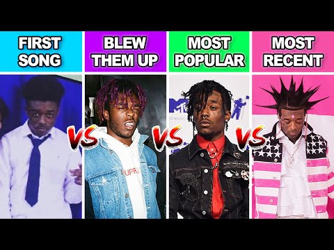 Rappers FIRST SONG vs THE SONG THAT BLEW THEM UP vs MOST POPULAR SONG vs MOST RECENT SONG! (2023)