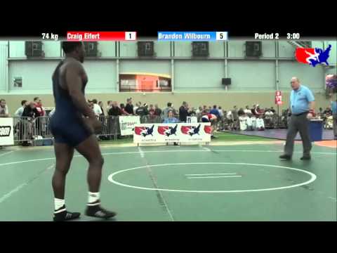 Craig Eifert vs. Brandon Wilbourn at 2013 ASICS University Nationals - FS