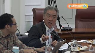 RAPIMGUB regarding JICA's Presentation on Land Subsidence Countermeasures Action Plan for DKI Jakarta