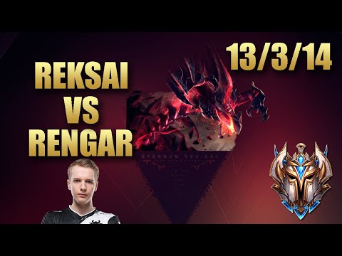 G2 Esports Jankos RekSai Jungle Vs Rengar - KR Challenger Patch 9.20