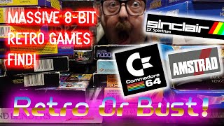 Massive 8-Bit Retro Games Pick Up Part 1 - Rare & Sealed Games! | Retro Or Bust!