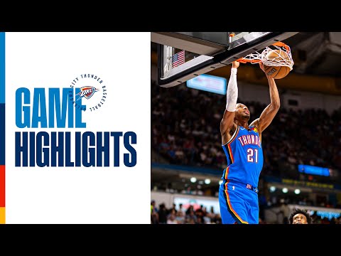 OKC Thunder at Charlotte Hornets | Preseason | Game Highlights | October 5, 2025