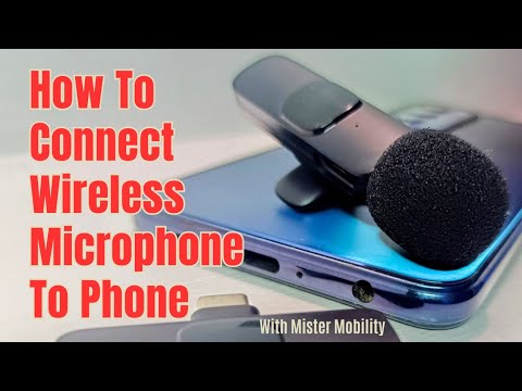 How To Connect And Use Wireless Lavalier Microphone With A Phone