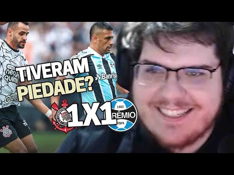 CASIMIRO REAGE: CORINTHIANS 1X1 GRÊMIO PELA 37ª RODADA DO BRASILEIRÃO 2021 | Cortes do Casimito