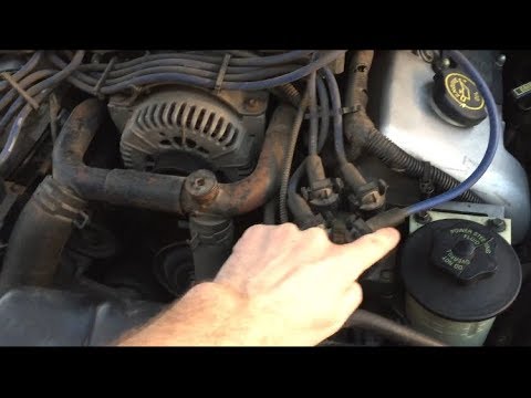96-98 Coil Pack and ignition wires layout 4.6L Mustang Cobra GT
