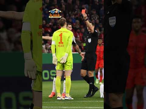 Her maç orta sahada geziyor ama... Manuel Neuer'in kariyerindeki tek kırmızı kartı hatırlayalım