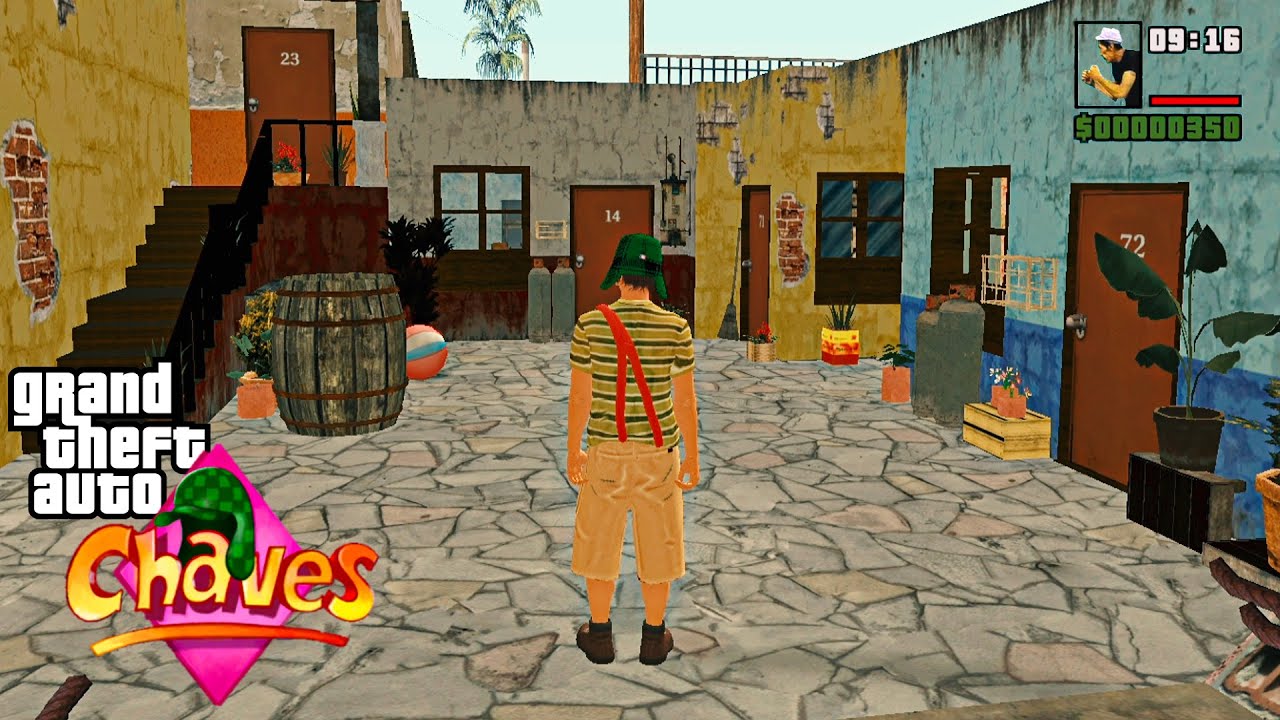 O INACREDITÁVEL MOD DO CHAVES PRO GTA (Grand Theft Auto: Chaves)