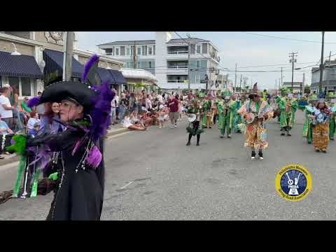 Hegeman String Band "Powder Your Face With Sunshine" - 2025 New Year's in North Wildwood Parade