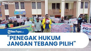 Johannes Rettob dan Silvi Herawati Tak Ditahan, BEM Uncen: Penegakan Hukum Jangan Tebang Pilih