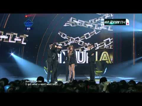 [HD1080P] 110818 Hyuna ft. ZICO of Block B - Just Follow