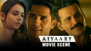 Dekhiye Sahi Galat Ka Faisla Manoj Baajpayee Kaise Karte Hai | Aiyaary | Movie Scene