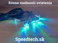 LED podsvietenie vnútorné 12V - RGB / Bluetooth / 6xLED (6m) - Video Youtube