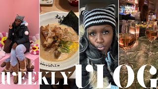 WEEKLY VLOG | HELLO 2025 , LOUIS VUITTON POP UP, TRYING RAMEN FOR THE FIRST TIME | THE RARE BREEED