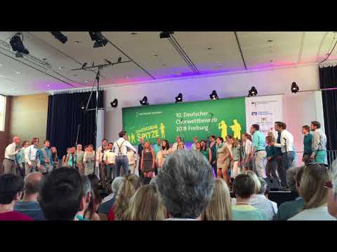 clazz beim Deutschen Chorwettbewerb 2018: "Swing ist mein Rock"
