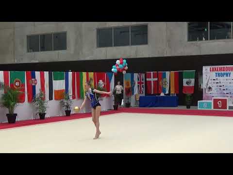 Vivian Chernookova Luxembourg Trophy 2018 ball
