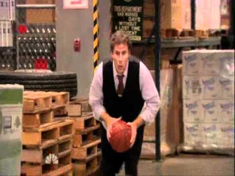 Will Ferrell Dunks in the Warehouse