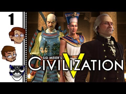 Let's Play Sid Meier's Civilization V Multiplayer Part 1 - Can I Finally Finish One Full 4X Match?