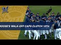 Moustakas Delivers Walk Off Hit In 10th For Brewers In Game 1 Of The NLDS