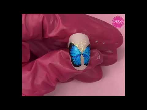 Uñas Mariposa ♥ Deko Uñas –  Butterfly Nail art
