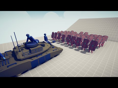 🔥 ROMANS TESTUDO vs LEGACY UNITS Totally Accurate Battle Simulator TABS 🔥
