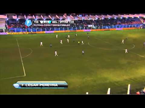 Gol Pereyra Tigre 1 Belgrano 1 Fecha 17 Final 2014