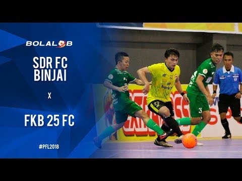 SDR FC Binjai (0) Vs (1) FKB 25 FC - Highlights Pro Futsal League 2018
