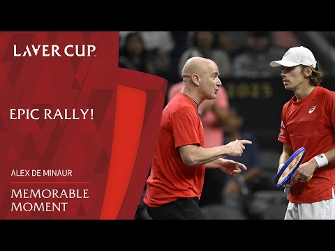 Alex de Minaur Wins Ridiculous Point! | Laver Cup 2025