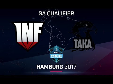 Dota 2 - Infamous vs. Team Taka [Game 3] - Quarterfinal - SA Qualifier - ESL One Hamburg 2017