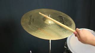 Video thumbnail for Used Sabian 16" HH Medium Thin Crash by The Drum Shop - Portland, Maine