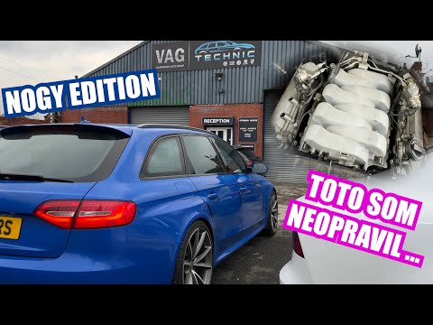 Audi S5 V8 ktorú som neopravil , RS4 v NOGY edition a kontaktovali nás z Porsche ! 