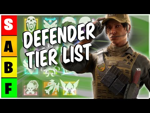 The BEST Defending Operator Tier List! Operation Commanding Force (Y8S1) - Rainbow Six Siege 2023!