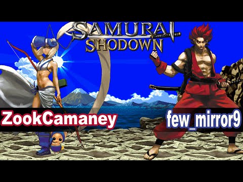 Samsho: ZookCamaney (Mina) vs few_mirror9 (Kazuki) Samurai Shodown Online  Match