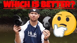 Which Prop is BETTER &amp; FASTER for your trolling motor | Kipawa vs Wedge | minn kota trolling motor