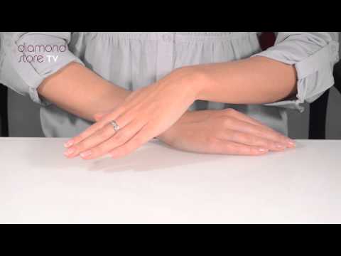 FT33 1ct - Rae Platinum 1CT Diamond Half Band Eternity Ring