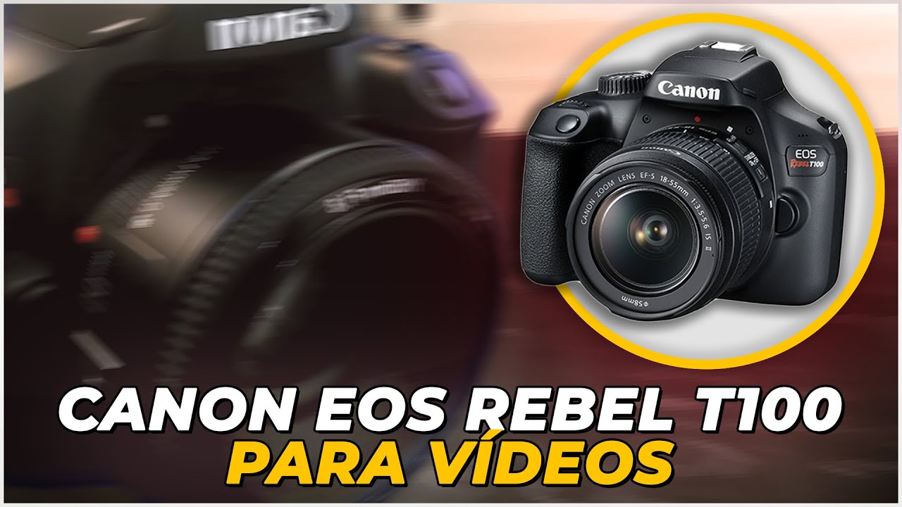 FÁCIL: Como configurar câmera DSLR para GRAVAR VÍDEOS (Canon Rebel EOS T100)