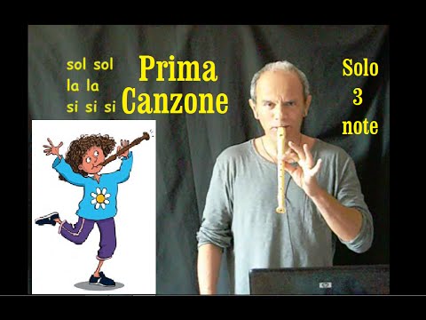Flauto Dolce - Canzone delle 3 note