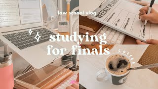 law school diaries ⚖️ 36 hours studying before finals