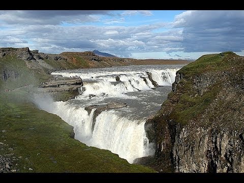 ICELAND: Gullfoss (Golden Falls)