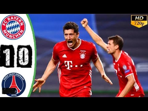 مباراة القمة ️ ملخص مباراة نهائي دوري ابطال اوروبا بايرن ميونخ وباريس سان جيرمان 0 1