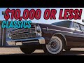 Affordable Classic Cars for Sale $10,000 or Less! Vintage Car Prices are Cheap | Cars are Drivable